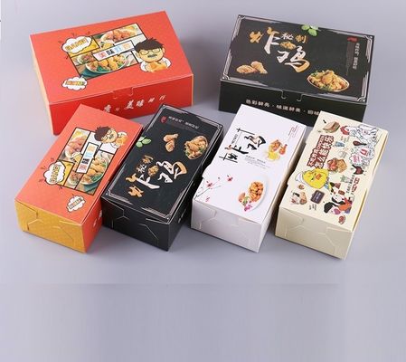 상자를 패키징하는 C2S 맞춘 식품