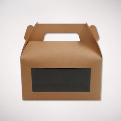 OEM ODM 폴드형 420gsm 크라프트 지 고급 케이크 상자 사용자 지정 색상