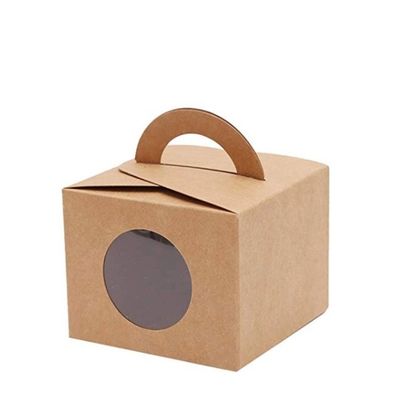 OEM ODM 폴드형 420gsm 크라프트 지 고급 케이크 상자 사용자 지정 색상