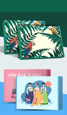 손으로 만드는 보석 350g 기술 패키징 박스 PMS CMYK 프린팅