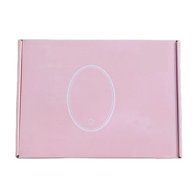 코루그이티드 CCNB C2S C1S 청백색 핑크색 운송 박스 에코 우호적입니다