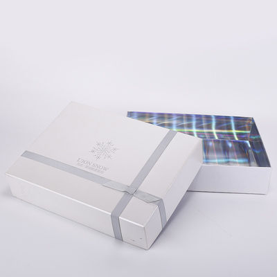 박스 128gsm 하얀 아트페이퍼를 패키징하는 1100g 회색 이사회 의류
