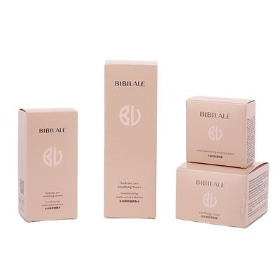 버릴 수 있는 OEM ODM 벌충 CMYK 판지 화장품 상자는 패키징하는 것 제공합니다