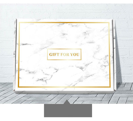 LID 맞춘 모양과 800gsm 플랫팩 판지 선물 상자