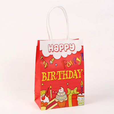 생일 선물을 위한 350GSM 인쇄할 수 있는 포장 봉지