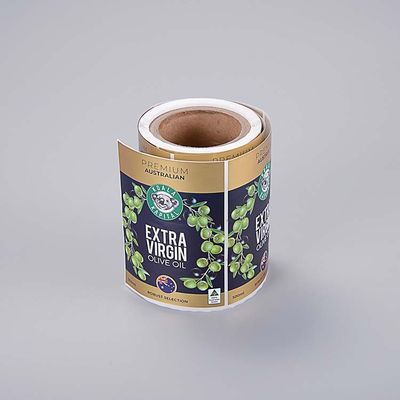 점착성 열 화장품 CMYK PMS 커스텀 라벨 스티커