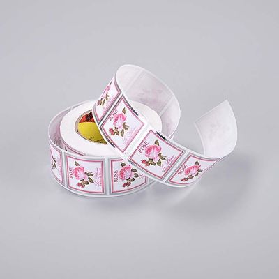병을 위한 높은 광택이 나는 은-알루미늄 호일 비닐 팬톤 라벨 스티커