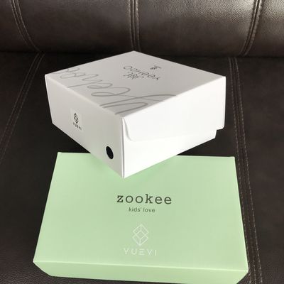 인쇄된 300g 350g 물결모양 통 박스 신발을 폴딩시키는 것 운반하는 것 제공합니다