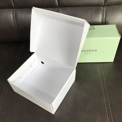 인쇄된 300g 350g 물결모양 통 박스 신발을 폴딩시키는 것 운반하는 것 제공합니다