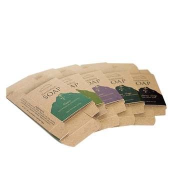 프린팅을 엠보싱 처리하는 상자를 패키징하는 재활용된 350gsm 판지 Soap
