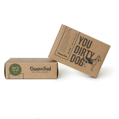 프린팅을 엠보싱 처리하는 상자를 패키징하는 재활용된 350gsm 판지 Soap