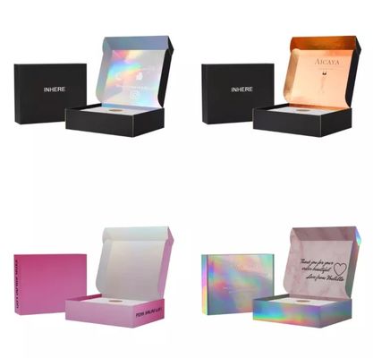 비행기 선적을 위한 판지 OEM CMYK 메이크업 보석 선물 상자