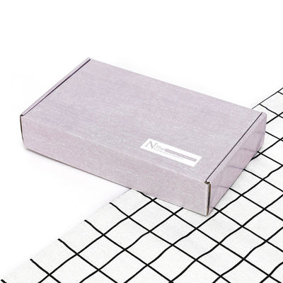 고급 폴드형 25*12*7cm 골판지 박스 비행기 선적
